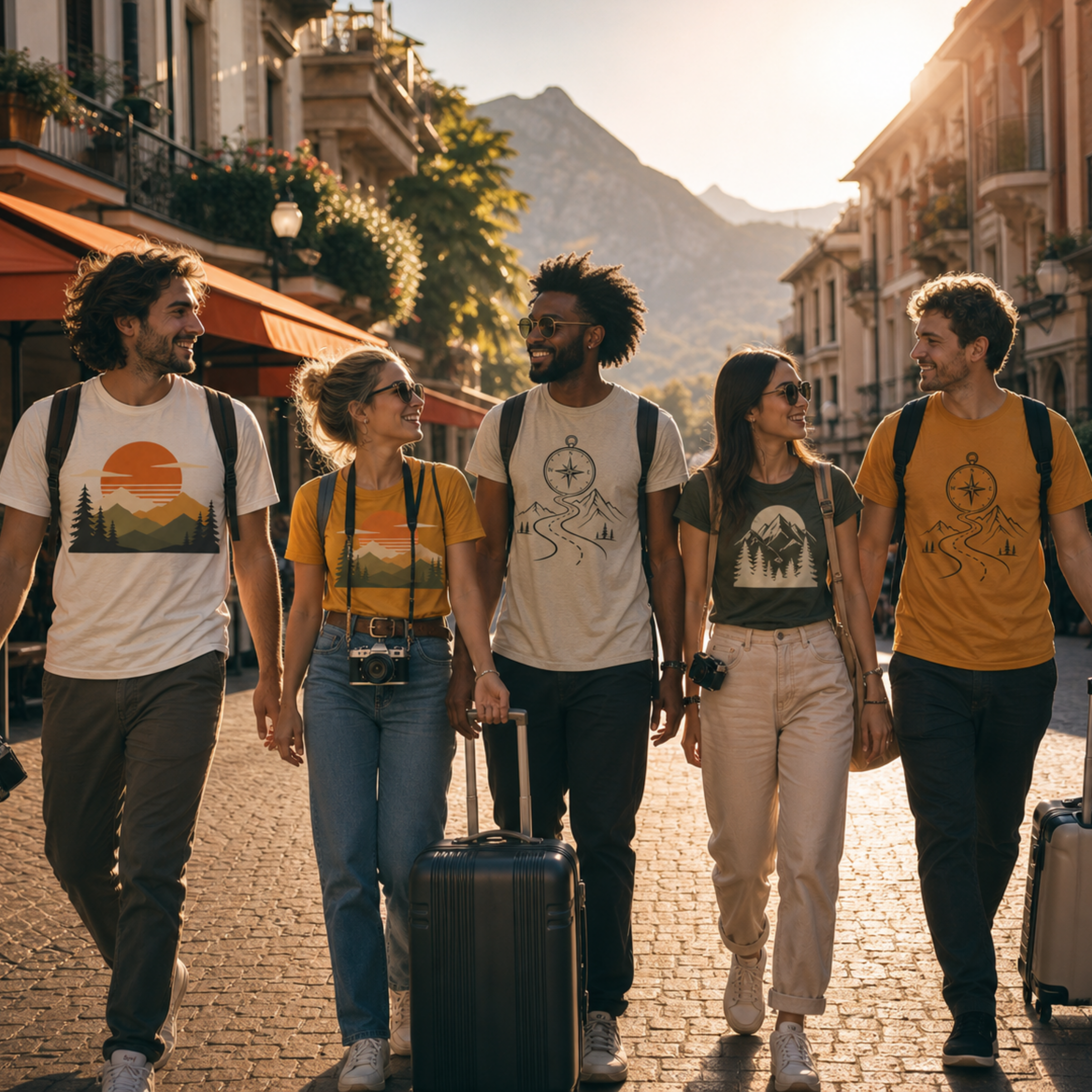 Travel Graphic Tees