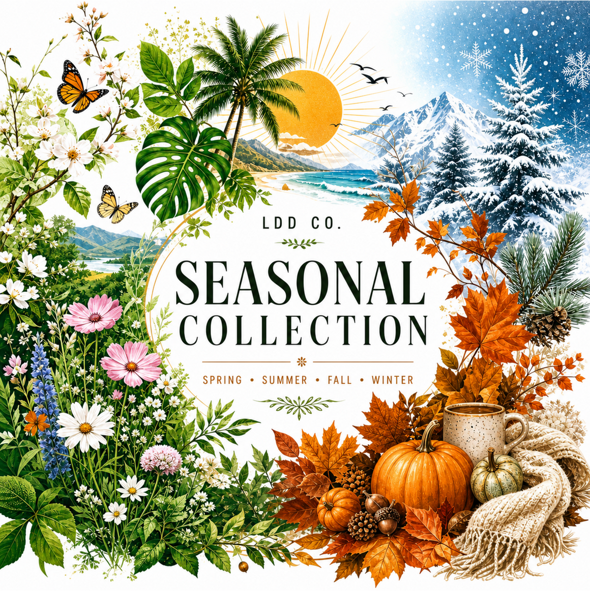 FOUR SEASONS. ENDLESS STORIES. The LDD Seasonal Collection
