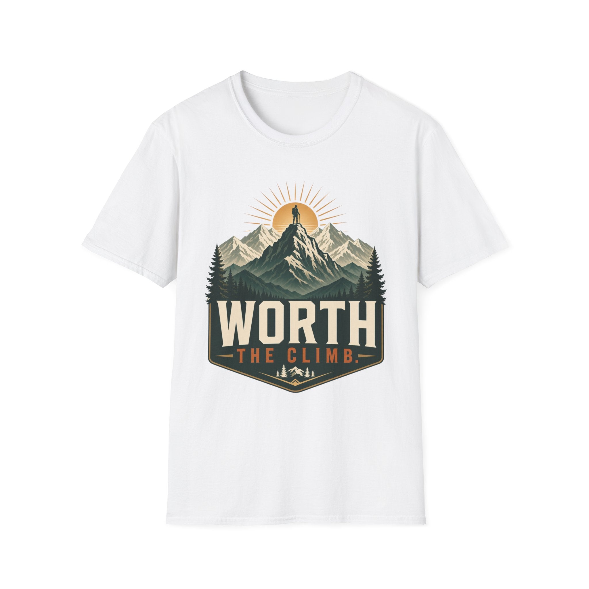 Worth The Climb-Hiking Shirt
