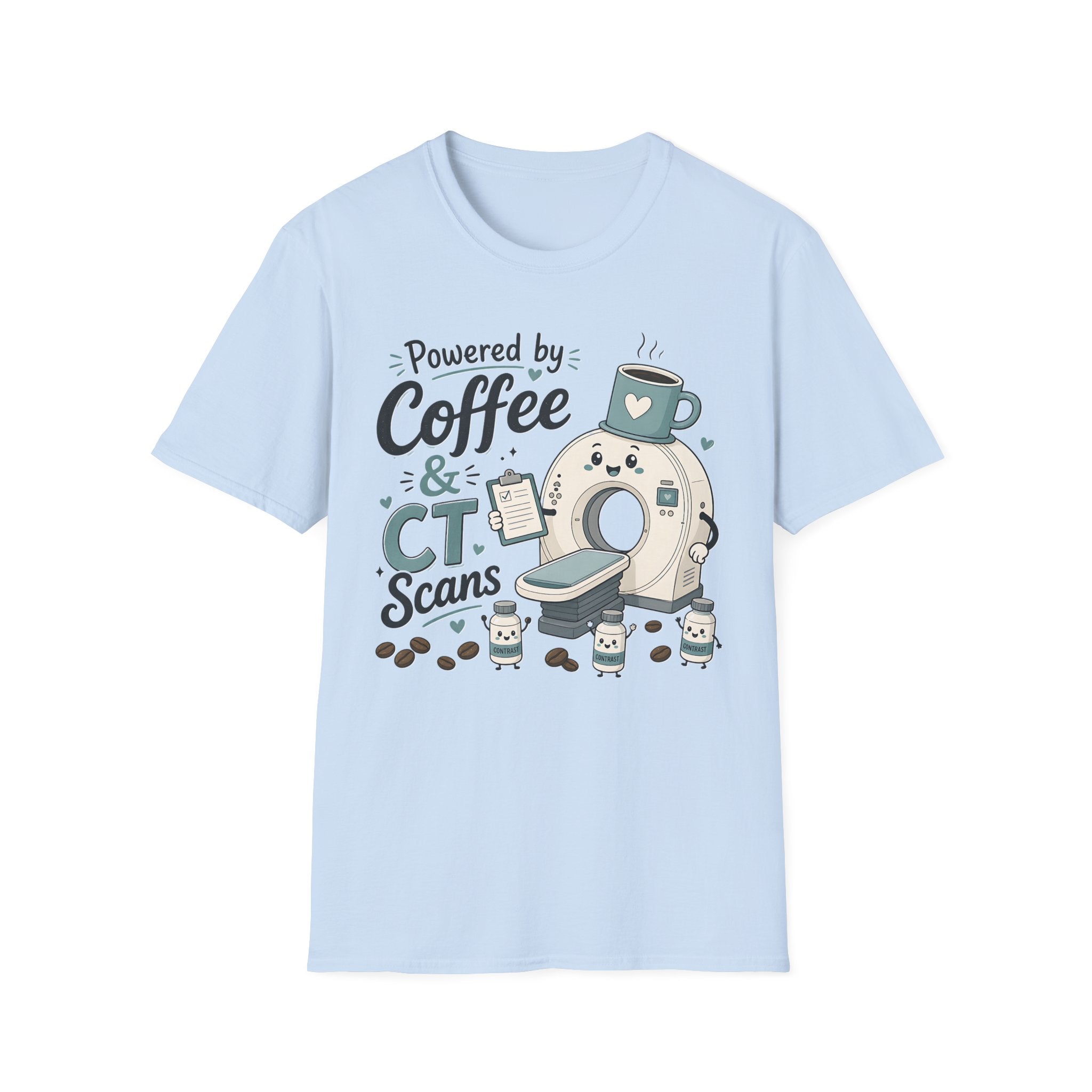 Powered by Coffee Radiology Tee