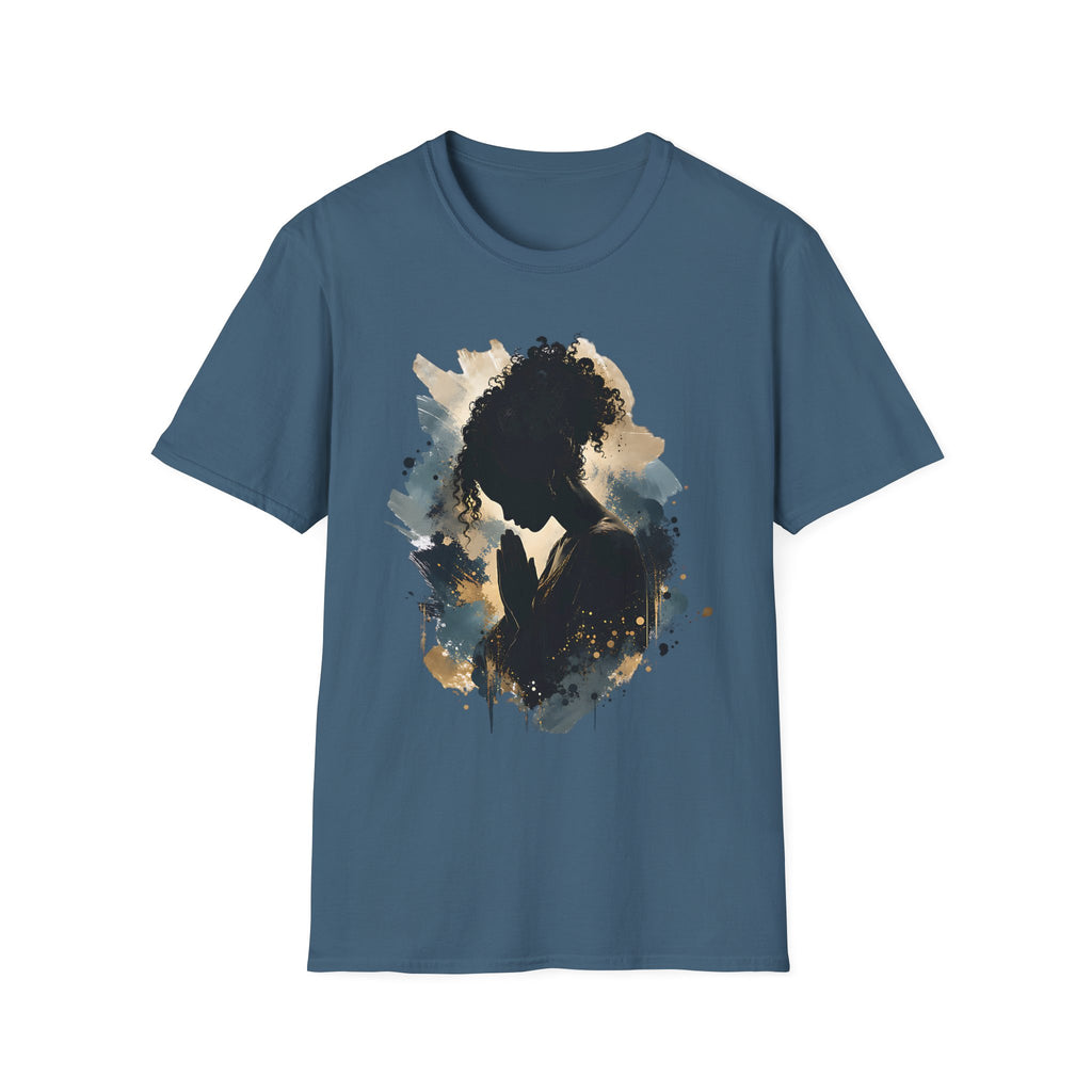Faith & Prayer Women’s Graphic T-Shirt – Inspirational Christian Tee
