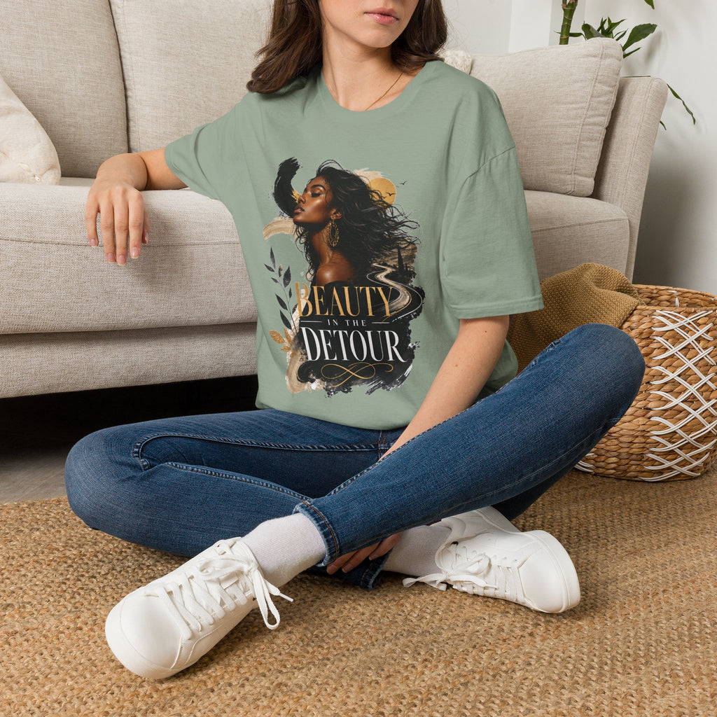 Beauty Is the Detour Graphic T-Shirt