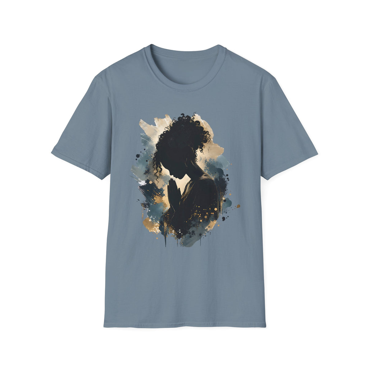 Faith & Prayer Women’s Graphic T-Shirt – Inspirational Christian Tee
