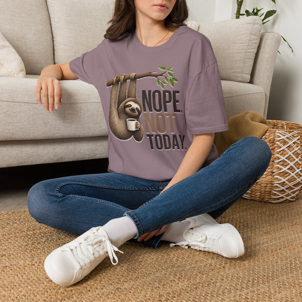 NOPE NOT TODAY. Coffee t-shirt