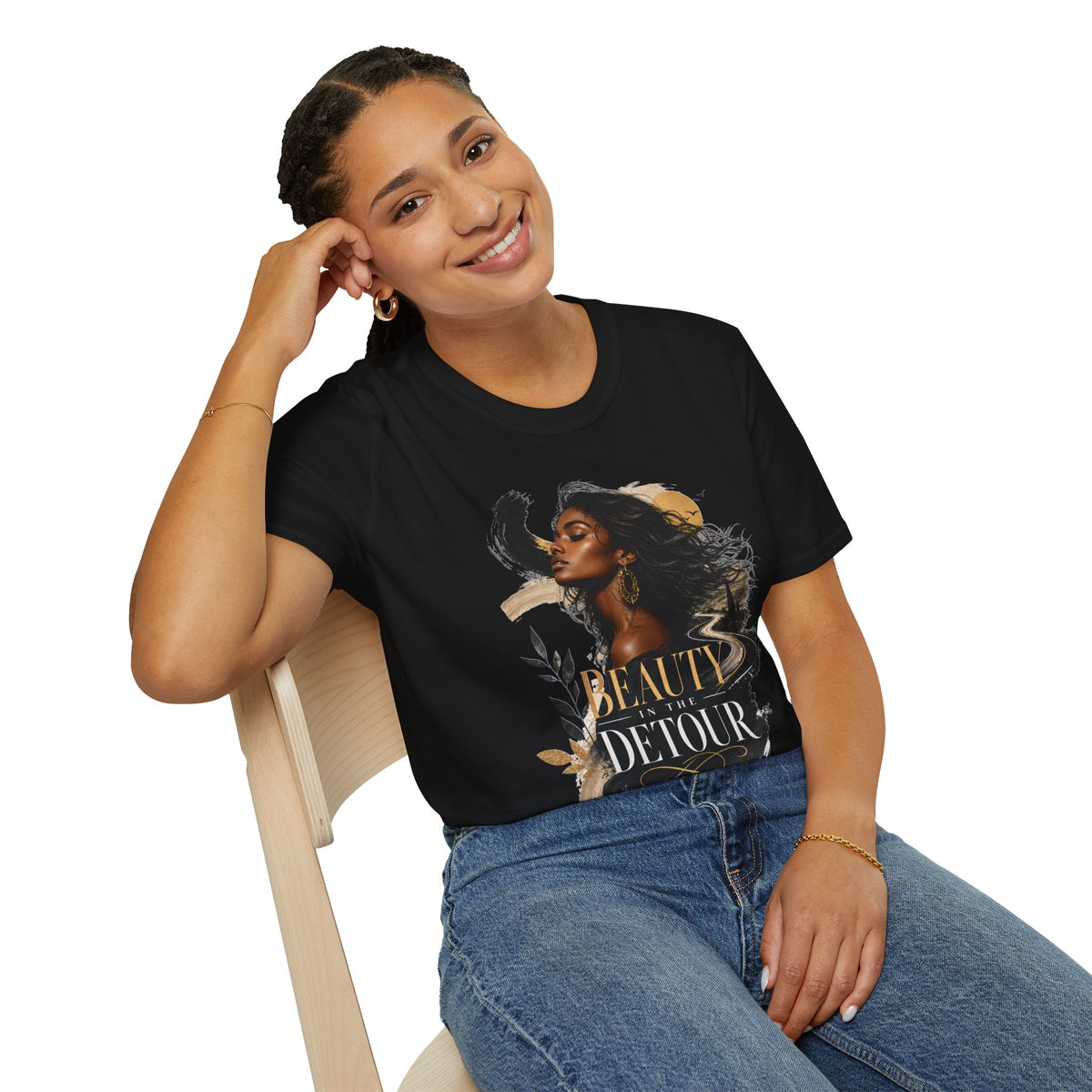 Beauty Is the Detour Graphic T-Shirt
