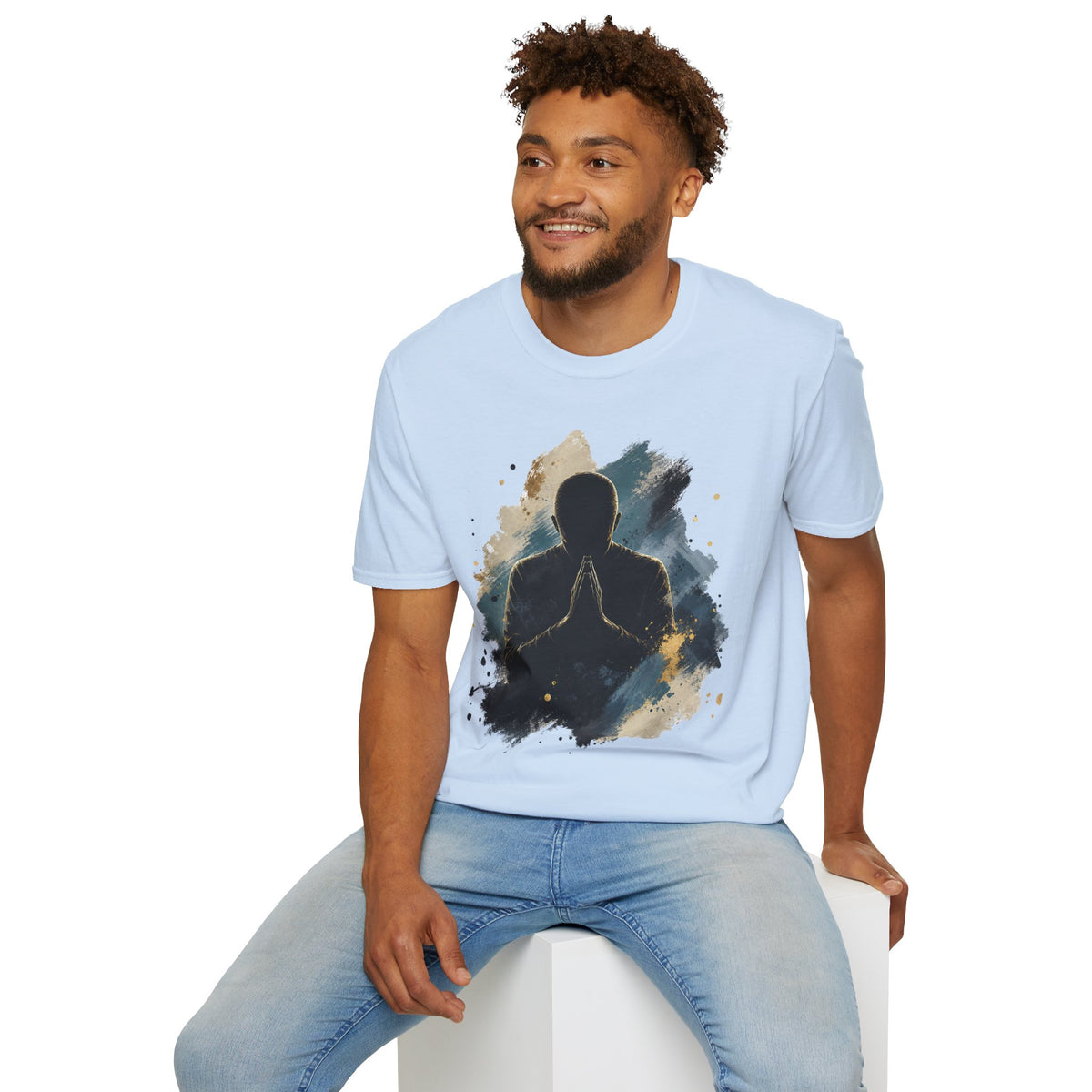 Faith & Prayer Graphic T-Shirt – Inspirational Christian Tee