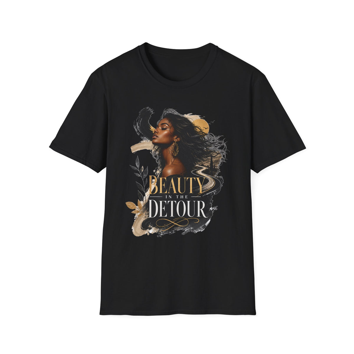 Beauty Is the Detour Graphic T-Shirt