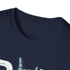 Rad Tech T-Shirt — Radiologic Technologist Radiology Shirt (Rock On Hand Sign)