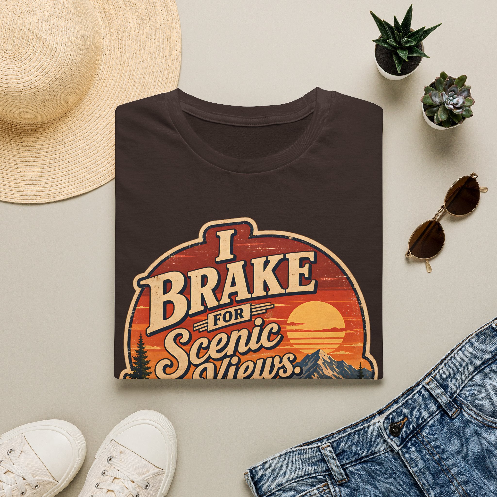 I brake for scenic views