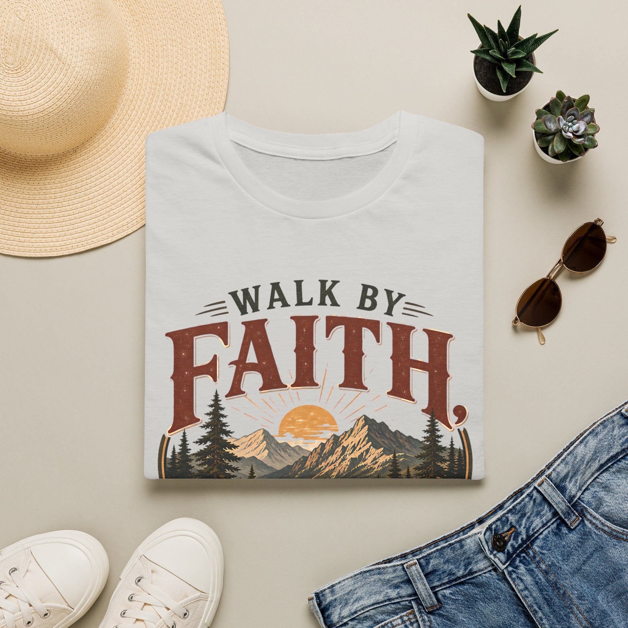 Walk by faith not by Sight