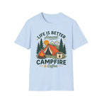 Life is Better around Campfire and Coffee
