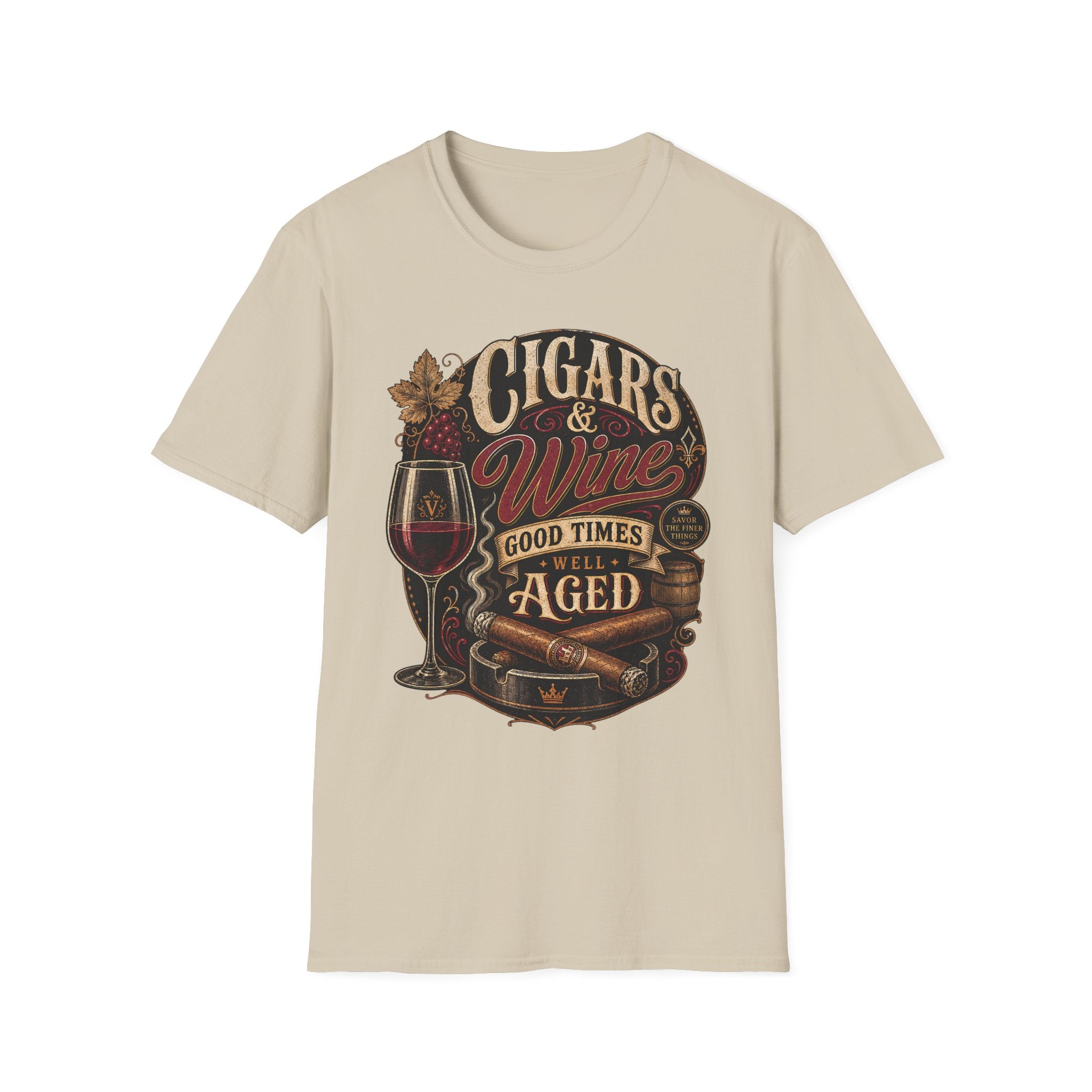 cigars and wine