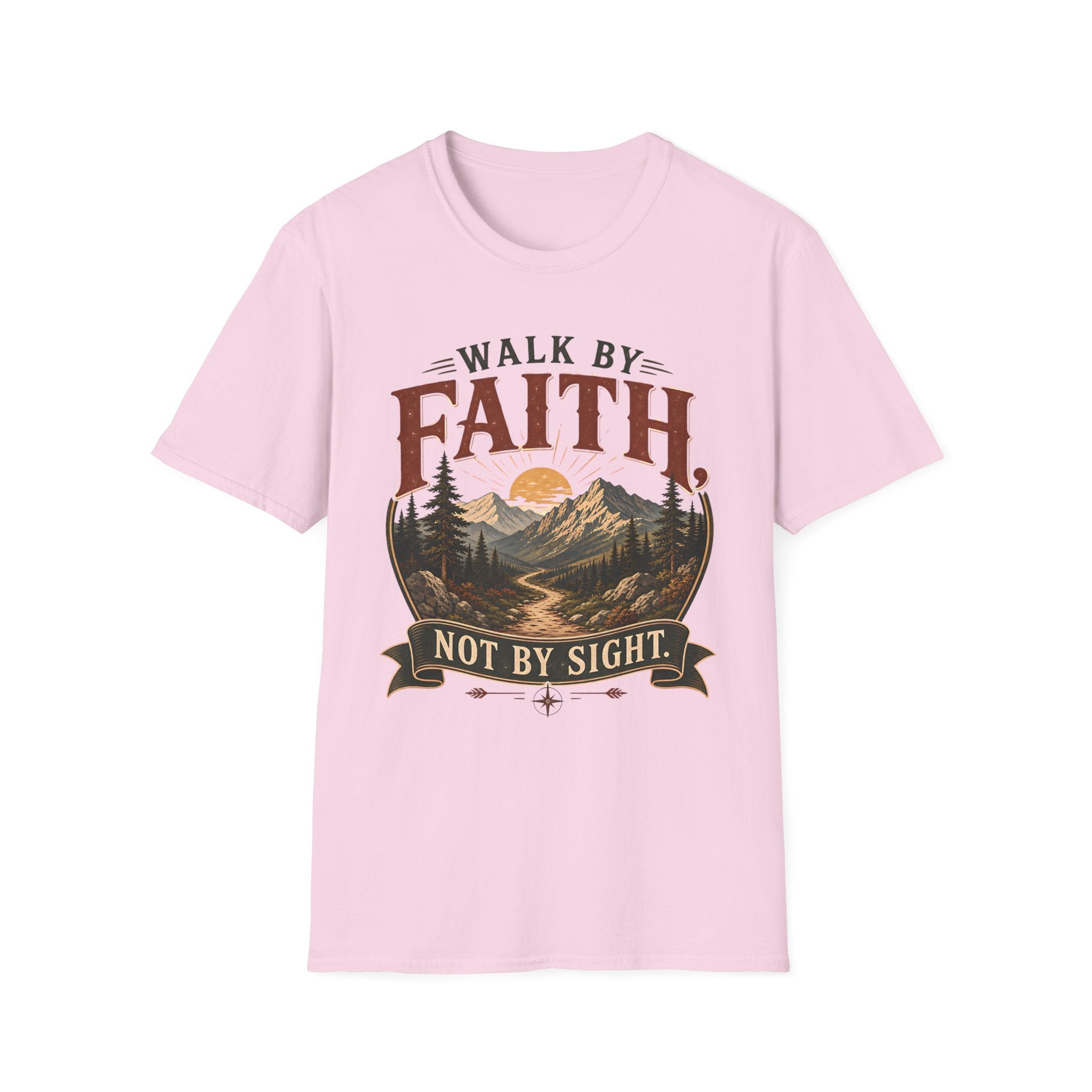 Walk by faith not by Sight