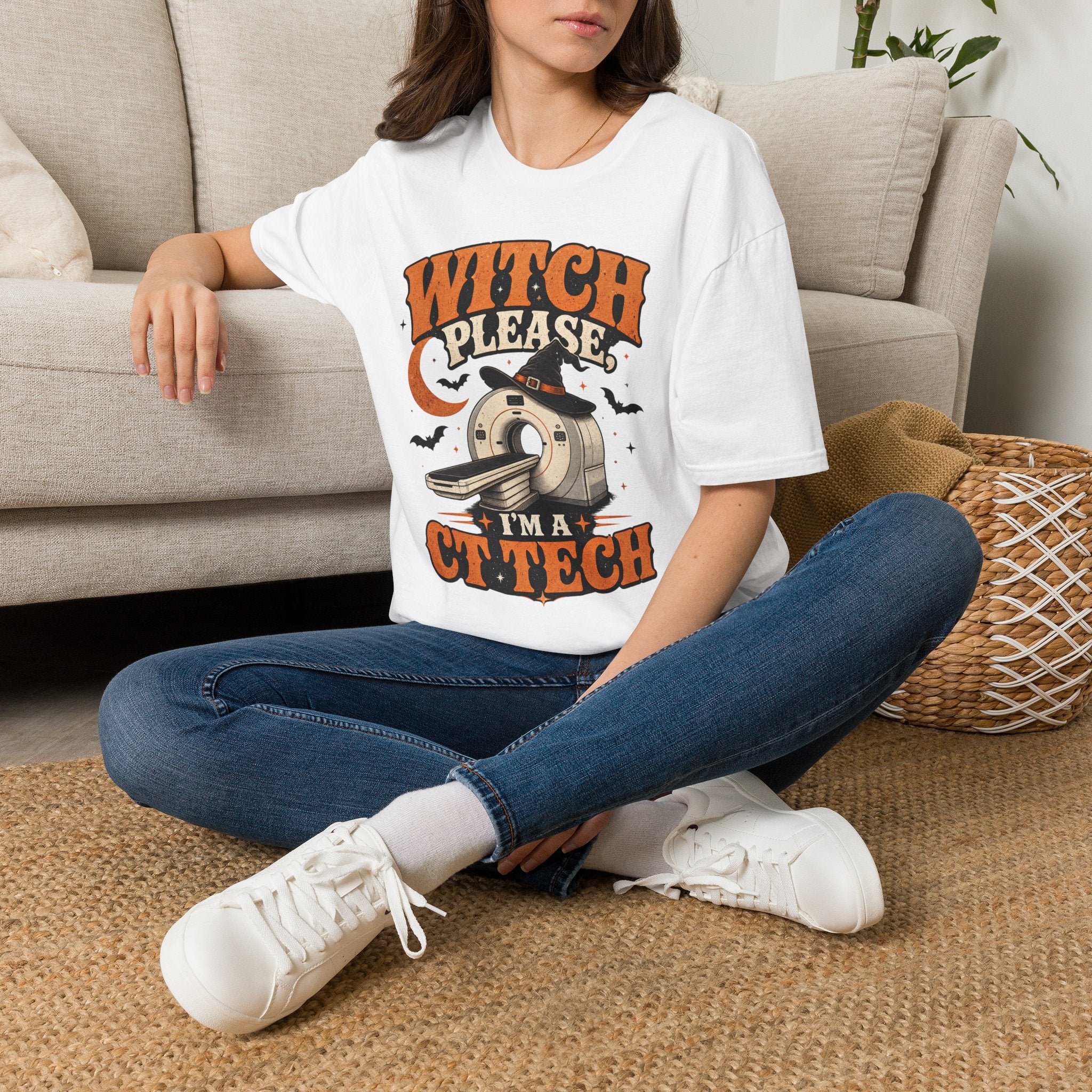 Witch Please I'm a CT Tech-Halloween shirt