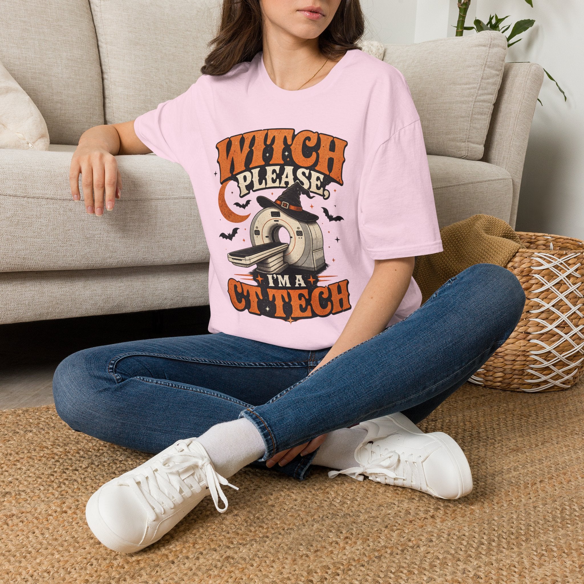 Witch Please I'm a CT Tech-Halloween shirt