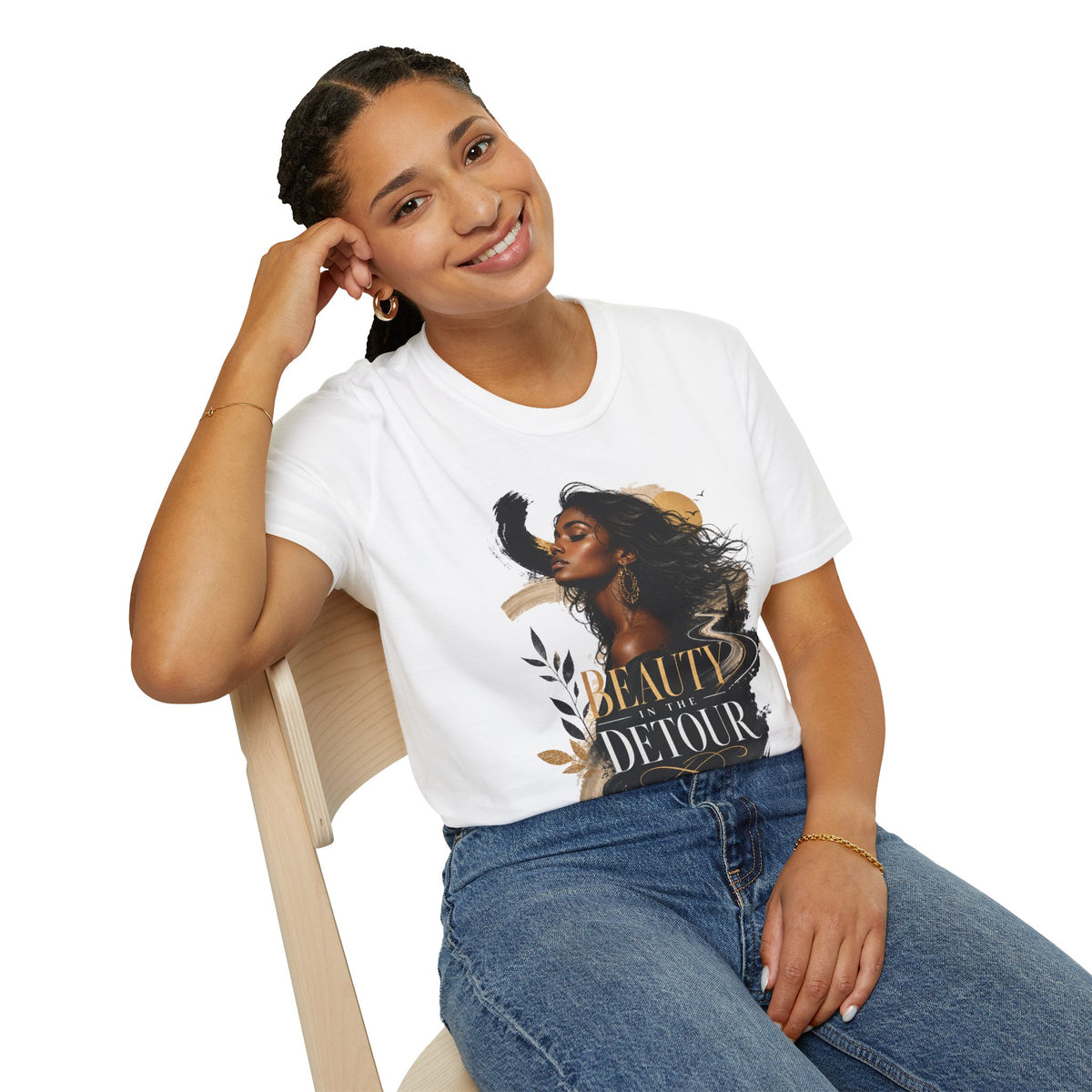Beauty Is the Detour Graphic T-Shirt