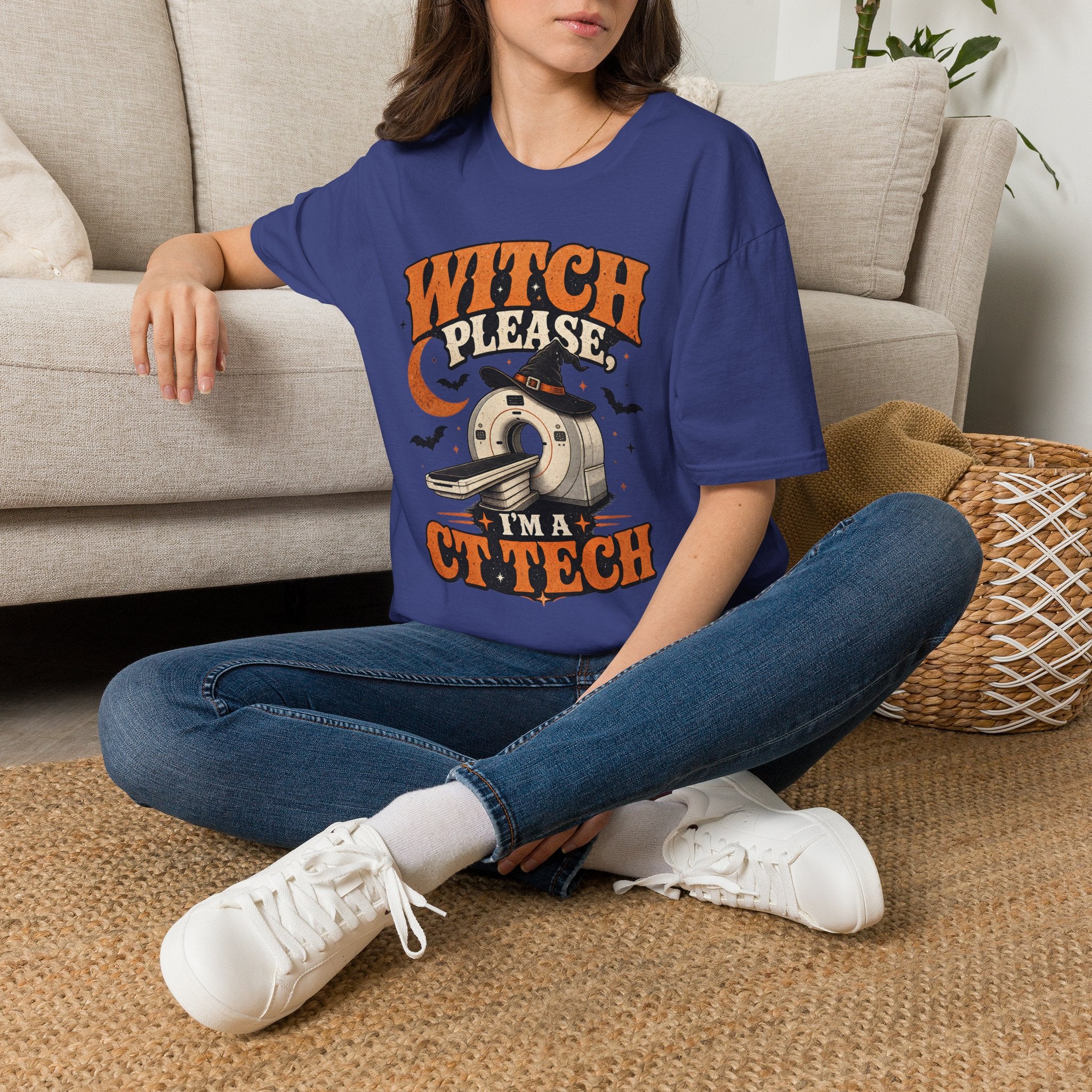 Witch Please I'm a CT Tech-Halloween shirt