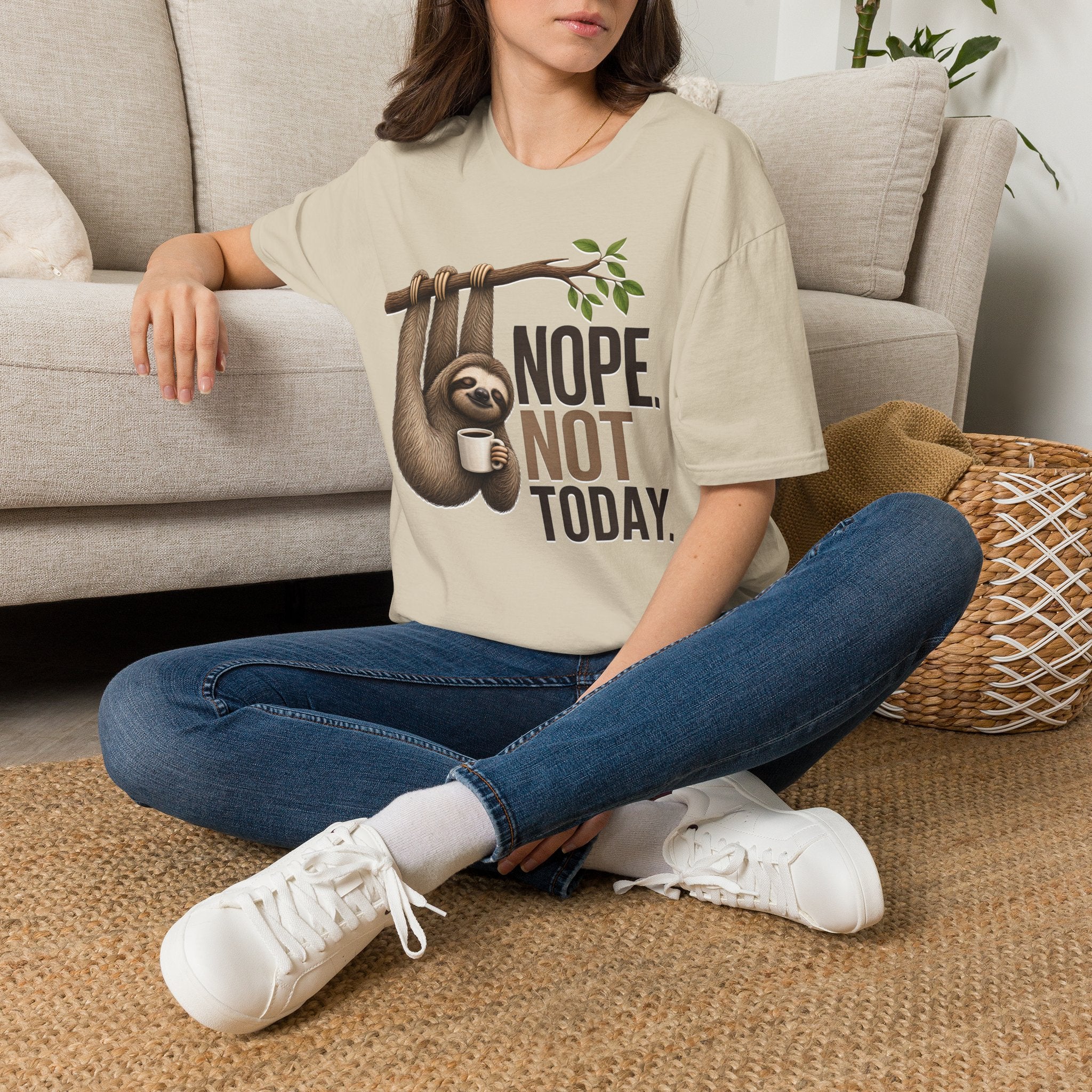 NOPE NOT TODAY. Coffee t-shirt