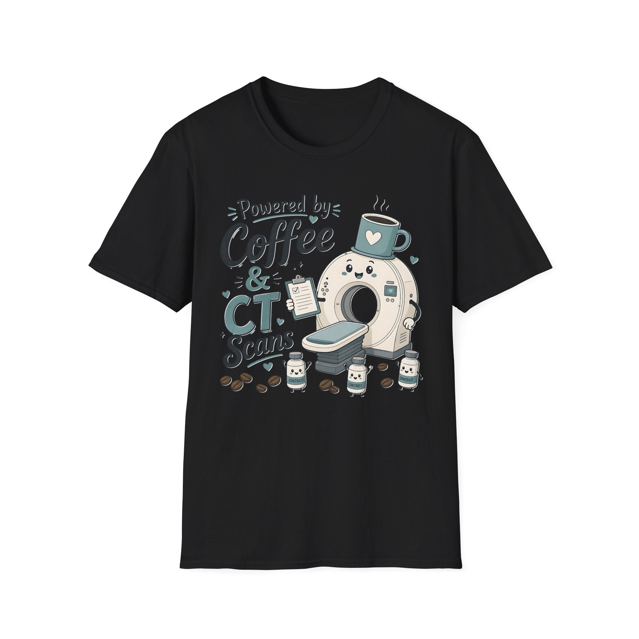 Powered by Coffee Radiology Tee