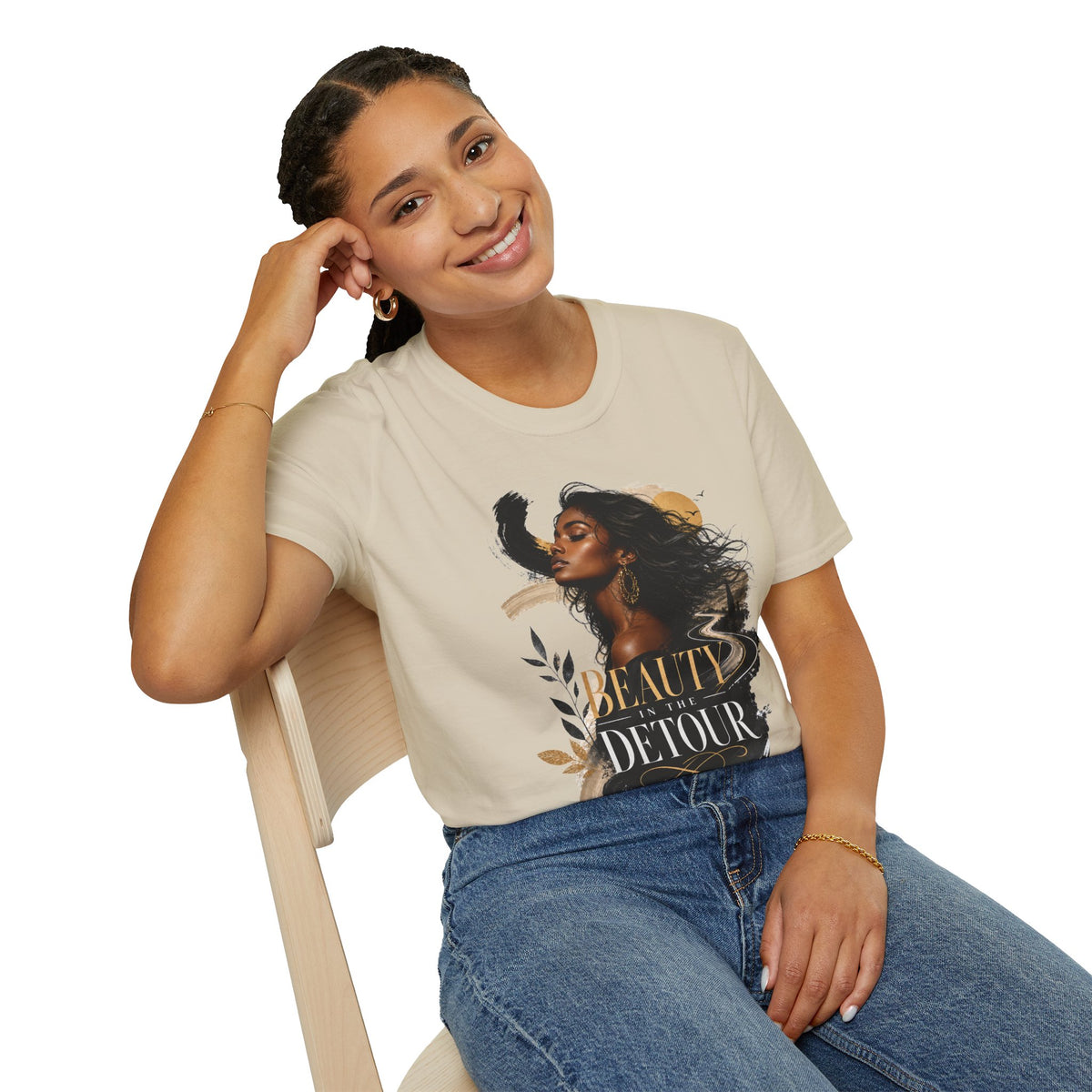 Beauty Is the Detour Graphic T-Shirt