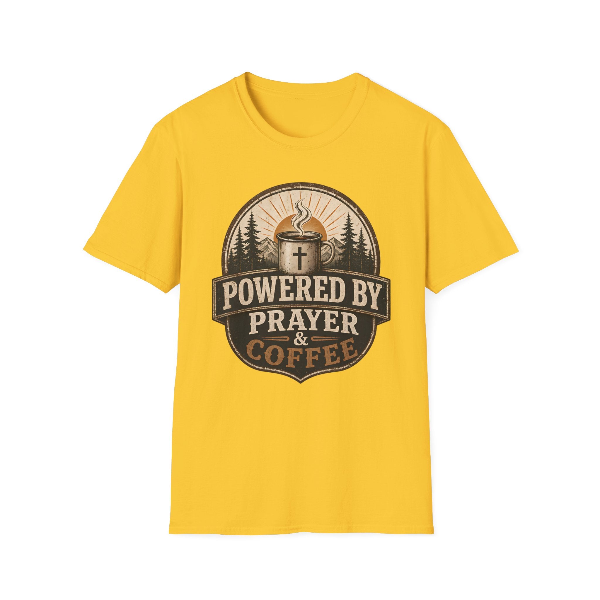 Powered by prayer and coffee