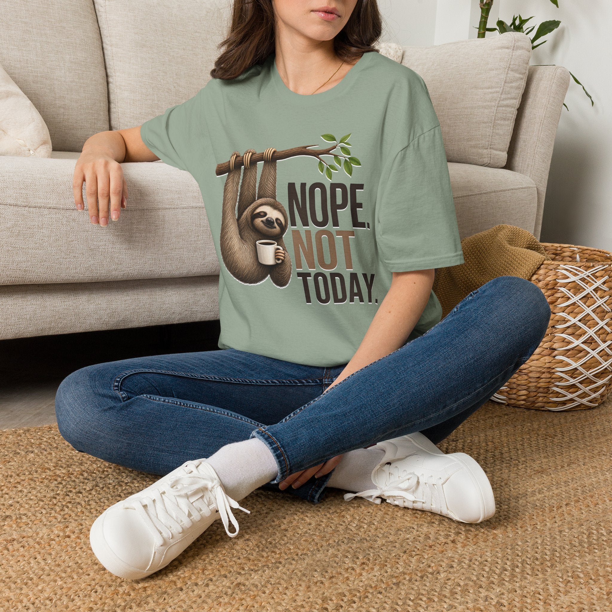 NOPE NOT TODAY. Coffee t-shirt