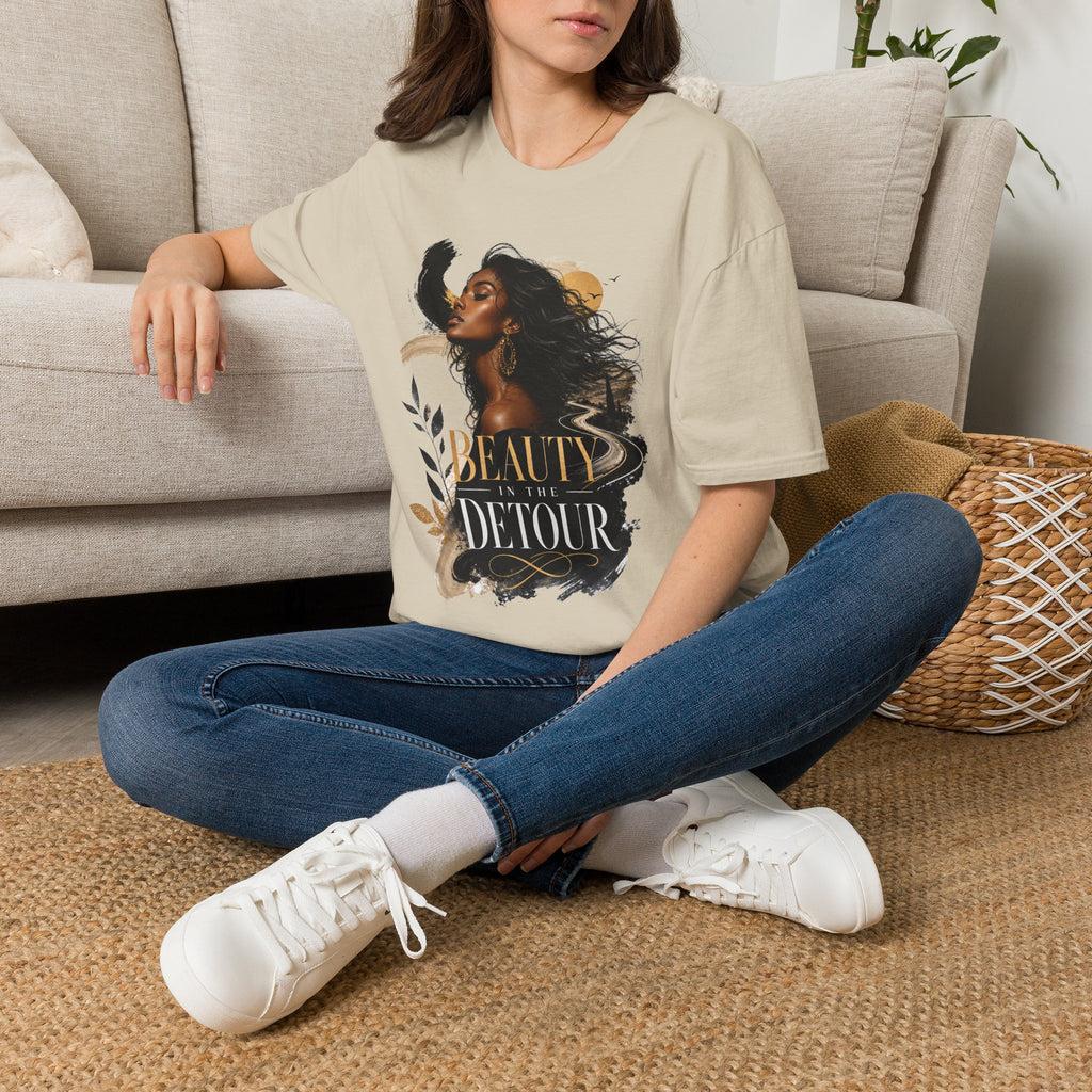 Beauty Is the Detour Graphic T-Shirt