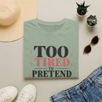 Too Tired to Pretend-coffee, confidence, lipstick