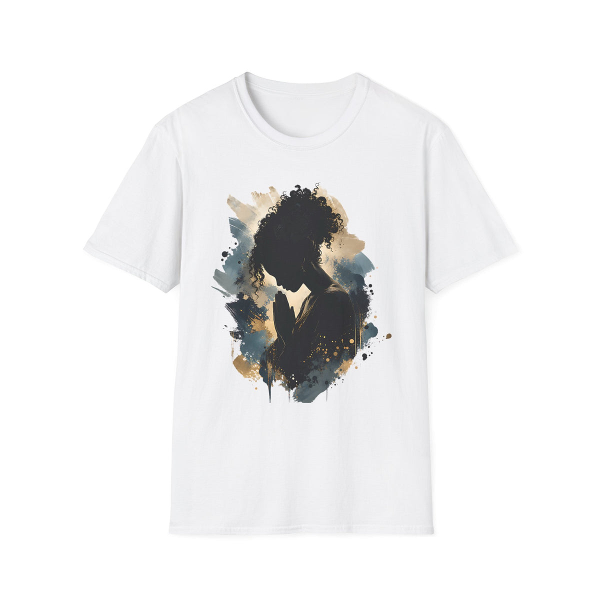Faith & Prayer Women’s Graphic T-Shirt – Inspirational Christian Tee