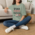 Too Tired to Pretend-coffee, confidence, lipstick