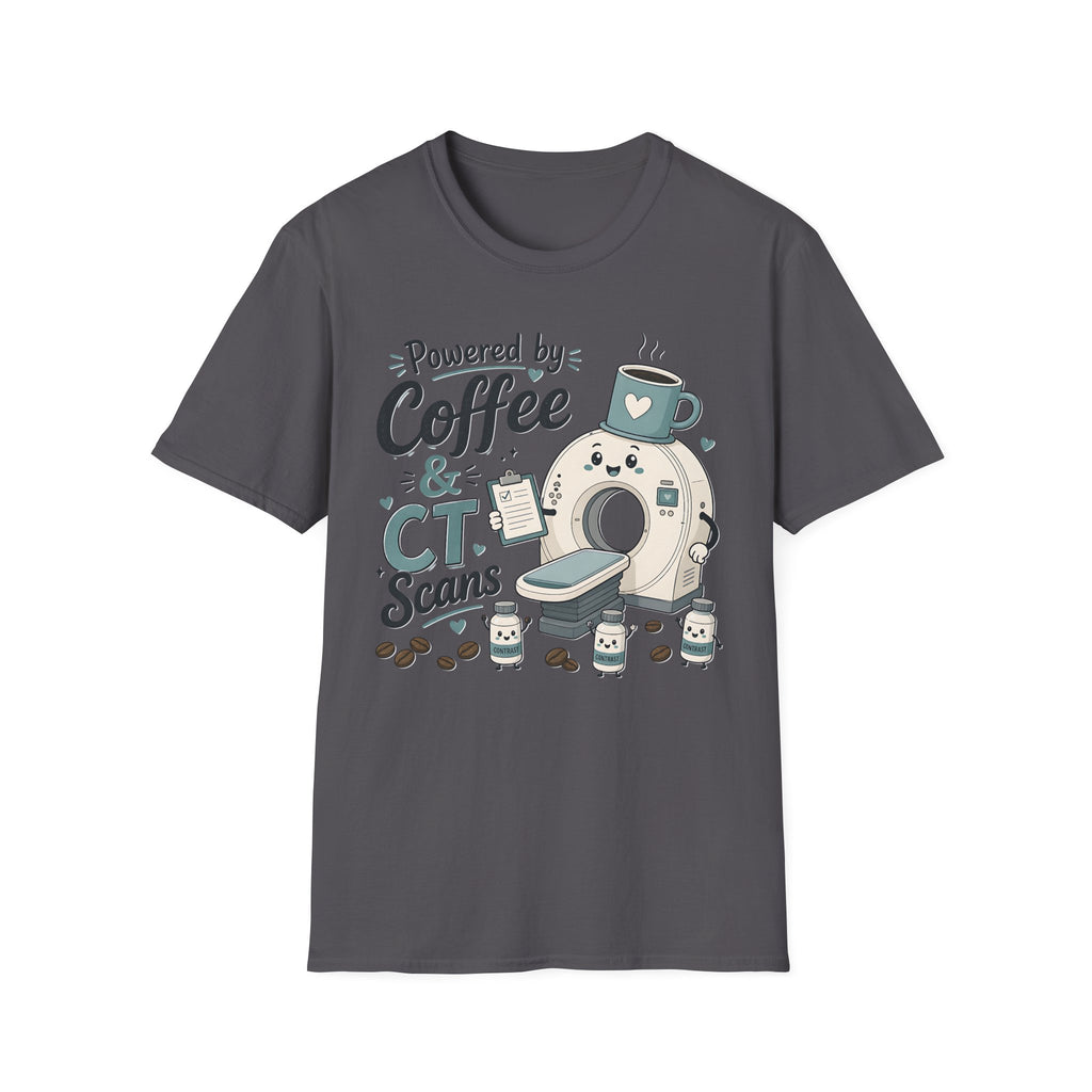 Powered by Coffee Radiology Tee