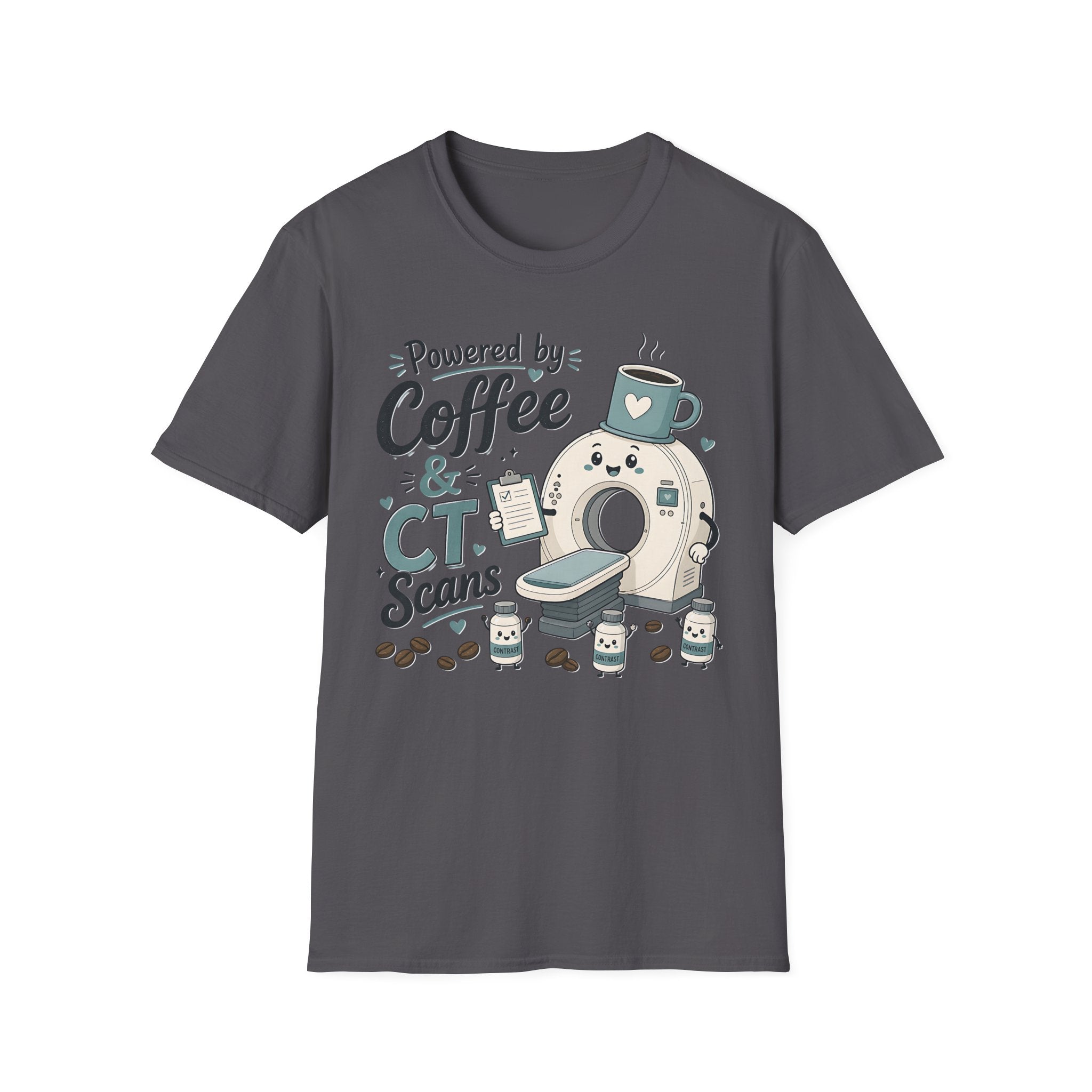 Powered by Coffee Radiology Tee