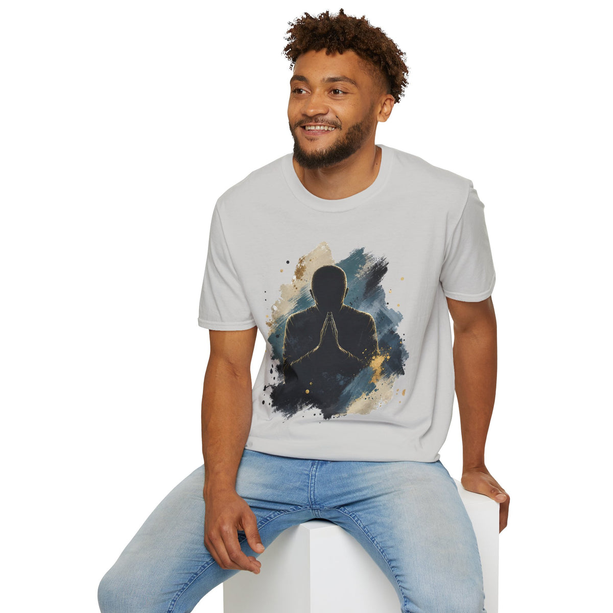 Faith & Prayer Graphic T-Shirt – Inspirational Christian Tee