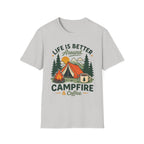 Life is Better around Campfire and Coffee