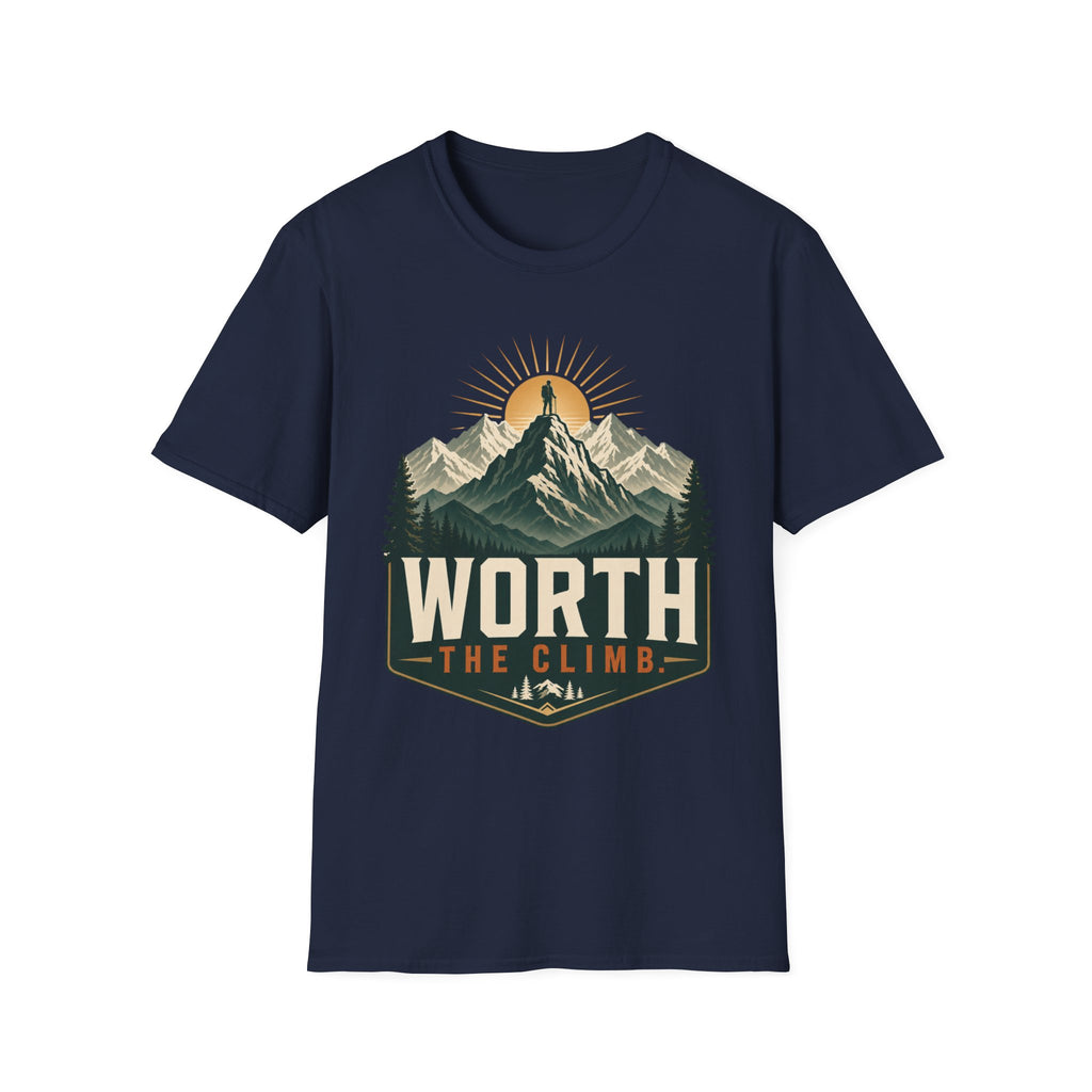 Worth The Climb-Hiking Shirt