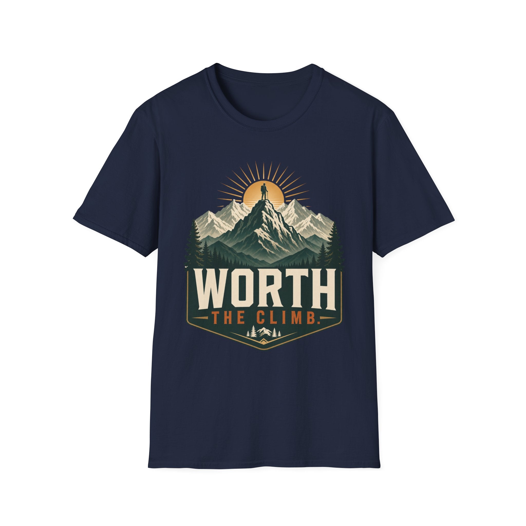 Worth The Climb-Hiking Shirt