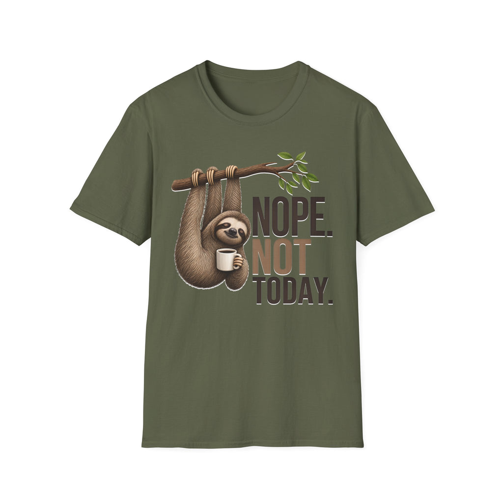 NOPE NOT TODAY. Coffee t-shirt