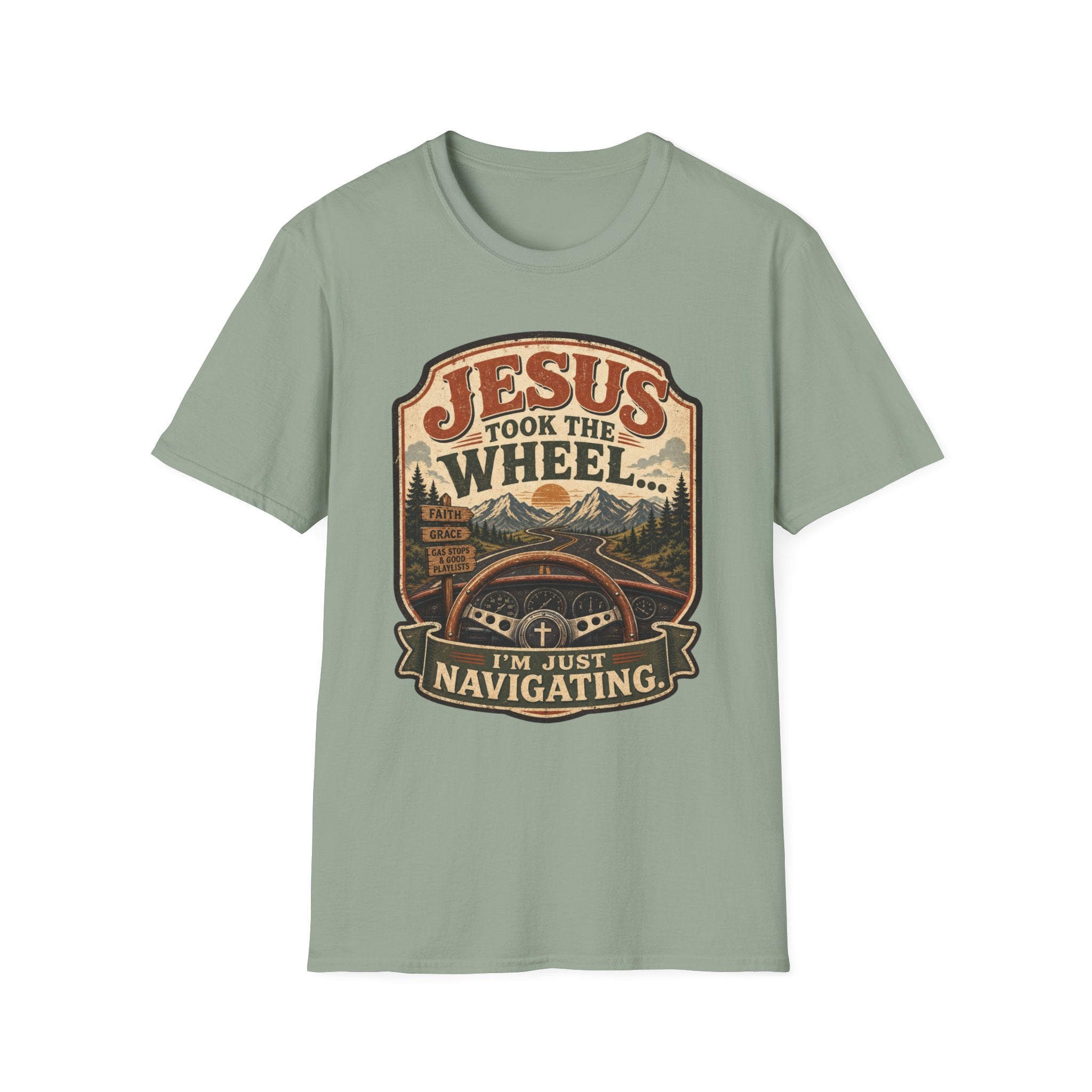 Jesus Took The Wheel