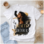 Beauty Is the Detour Graphic T-Shirt