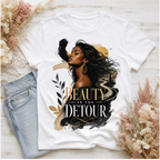 Beauty Is the Detour Graphic T-Shirt