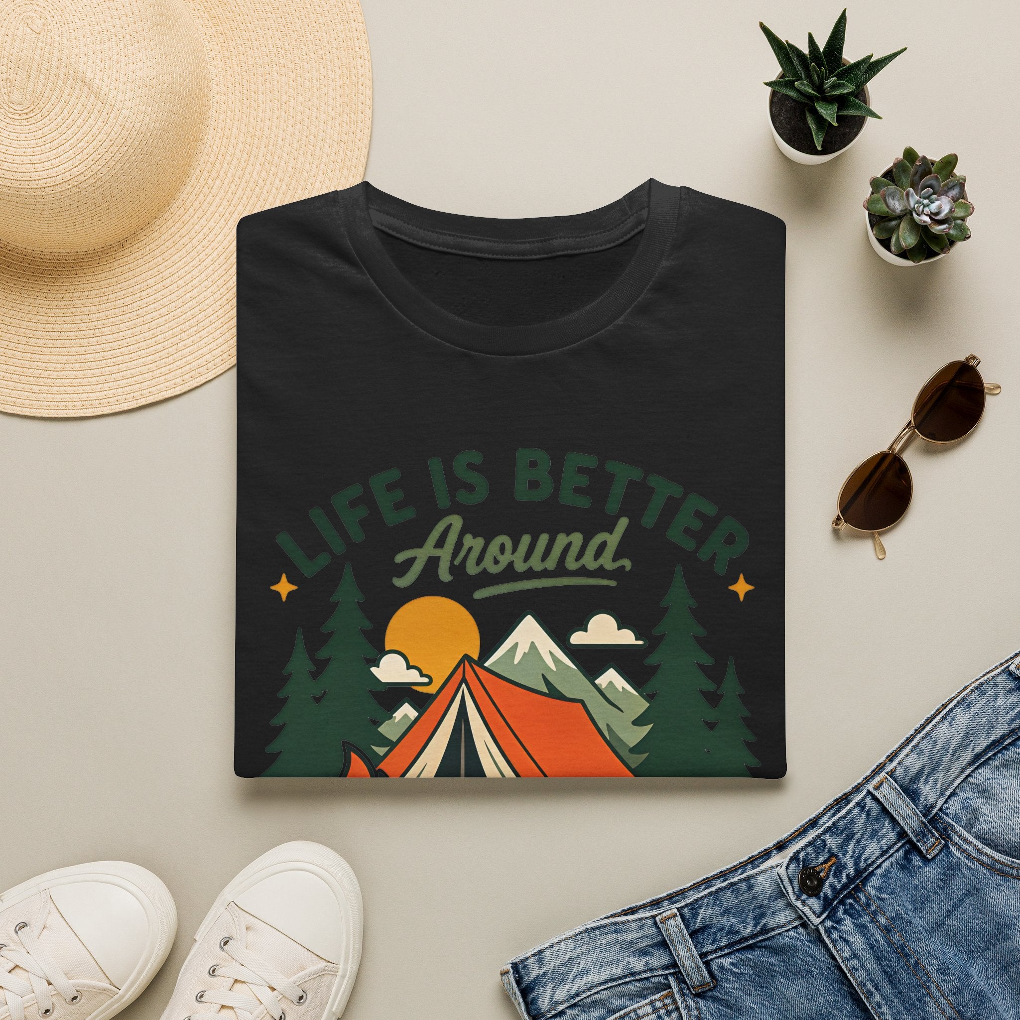 Life is better around campire