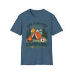 Life is Better around Campfire and Coffee