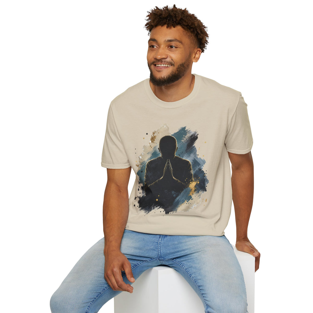 Faith & Prayer Graphic T-Shirt – Inspirational Christian Tee