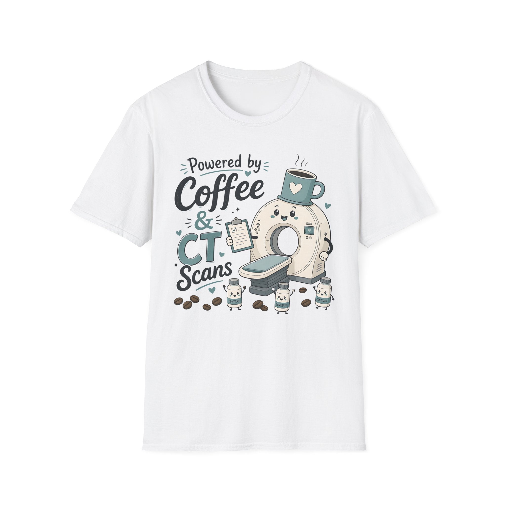 Powered by Coffee Radiology Tee