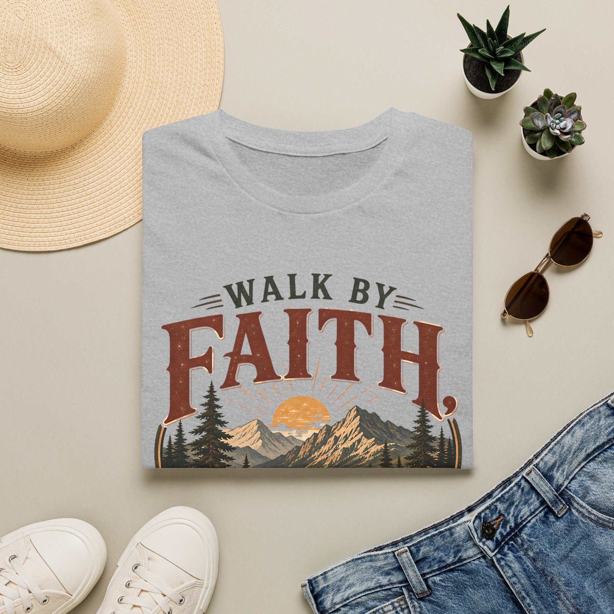Walk by faith not by Sight