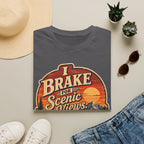 I brake for scenic views