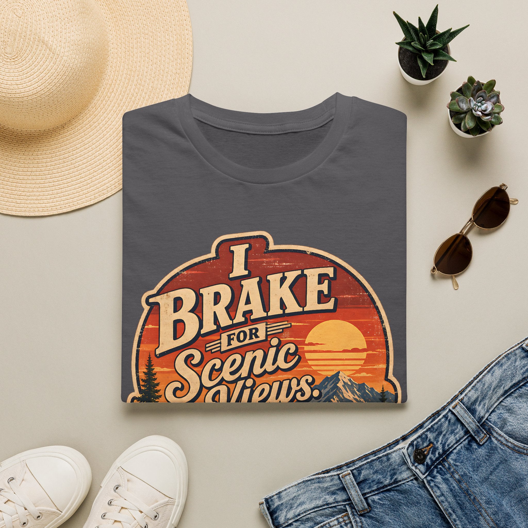 I brake for scenic views