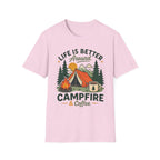 Life is Better around Campfire and Coffee