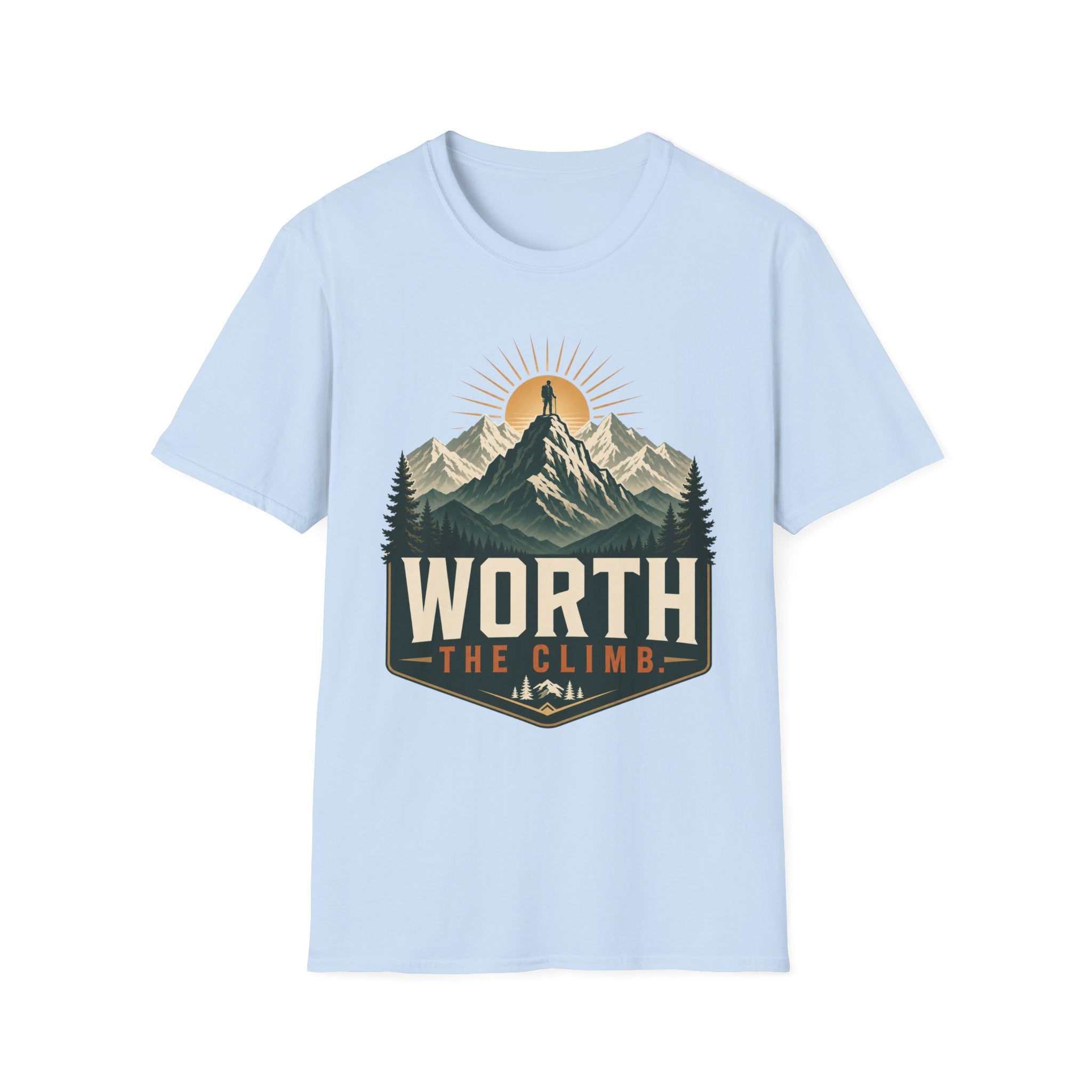 Worth The Climb-Hiking Shirt
