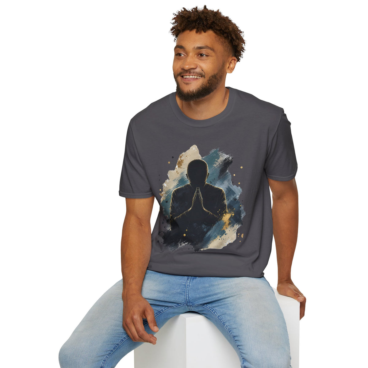 Faith & Prayer Graphic T-Shirt – Inspirational Christian Tee